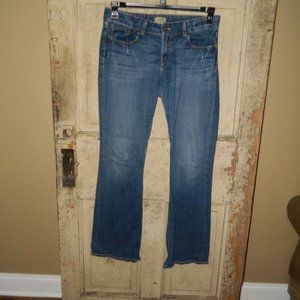 BKE Denim Culture Stretch Distressed Bootcut Womens Jeans Size 32 x 35.5 (C13)